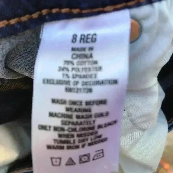 Aeropostale Denim Jean size 8 - Picture 4 of 5